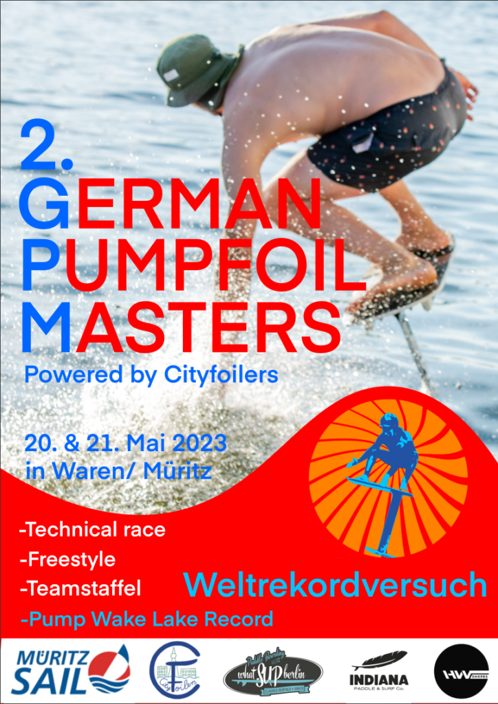 Poster 2. German Pumpfoil Masters Waren